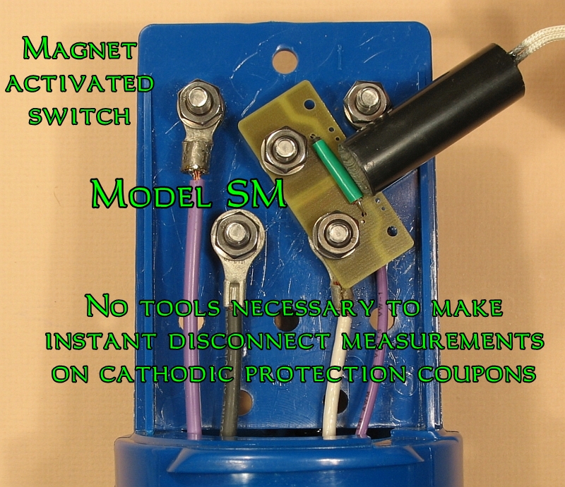 Magnetic Switch System Product Shot with descriptions of parts